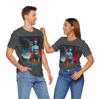 Transcend Fear Graphic Tee - Unisex Jersey Short Sleeve T-Shirt