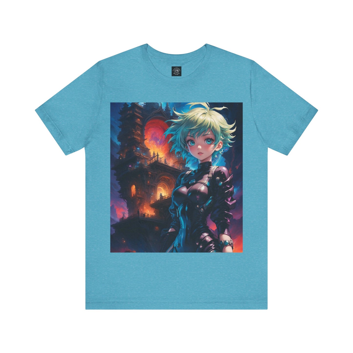 Portal Hottie | HD Graphic | Fantasy Girl | Gamer | Anime | Manga | Unisex | Men's | Women's | Tee | T-Shirt