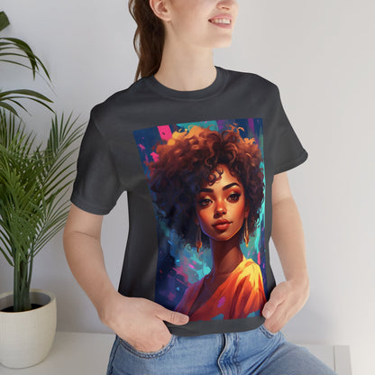 Yasmine Dreams | HD Graphic | Black Girl | Black Queens | Animated | Unisex | Men's | Women's | Tee | T-Shirt