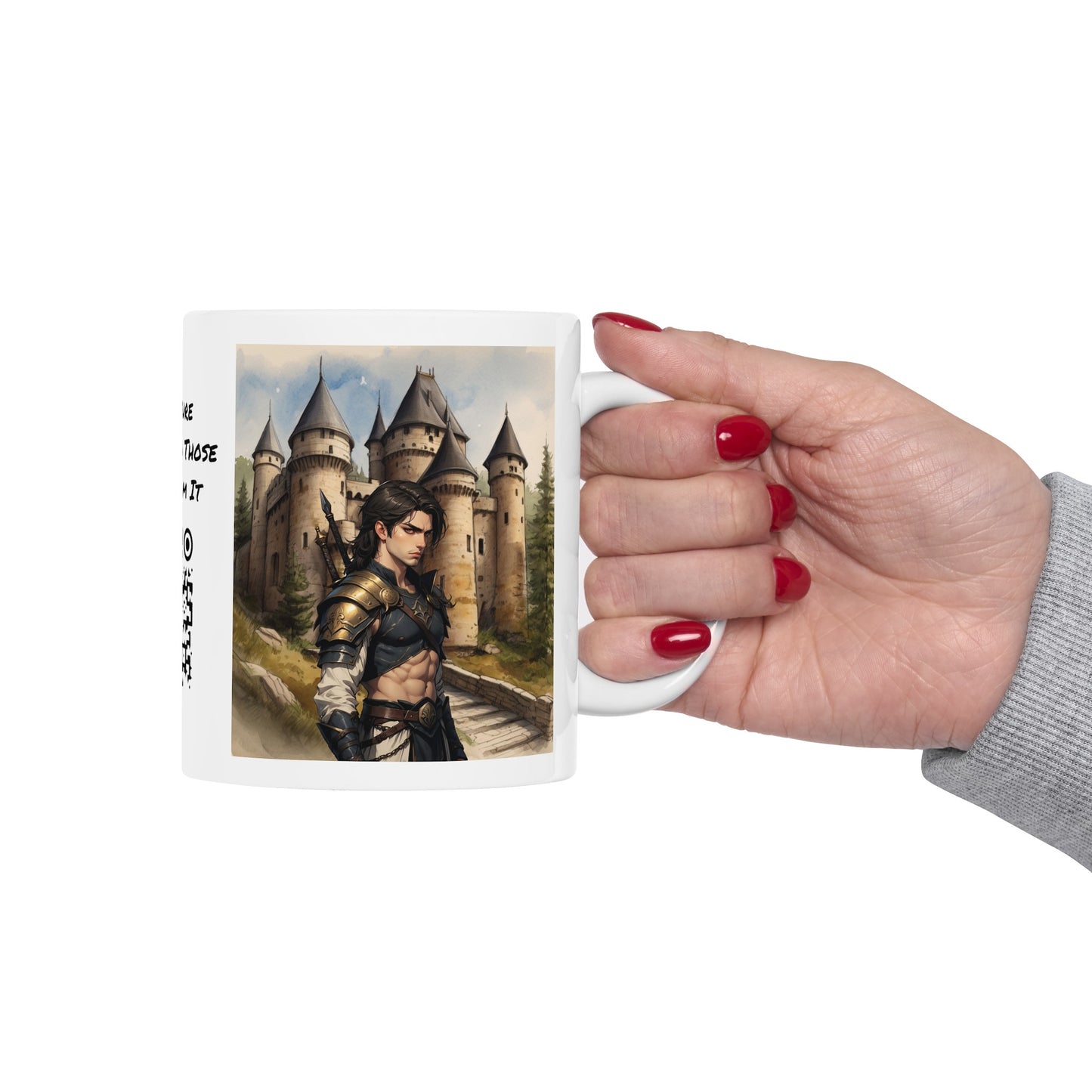 The Pride of Arneth | HD Graphic | Fantasy | Dungeons and Dragons | Coffee | Tea | Hot Chocolate | 11oz | White Mug