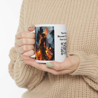 Return Of The Burned | Merry Meet | Wicca | Witchcraft | Coffee | Tea | Hot Chocolate | 11oz | White Mug