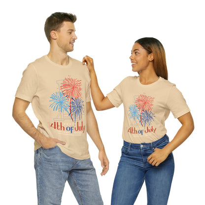 Patriotic Gift | Fireworks | Independence Day | July 4th | July 14th |  Guillotine | USA | Freedom | America | Fourth of July | Bastille Day | France | Unisex | Men's | Women's | Tee | T-Shirt