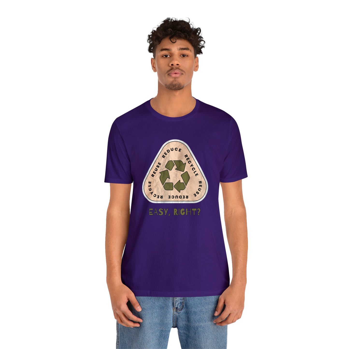 Recycle Tee | Enviormentalist Gift | Earth Day | Save The Planet | Conservationist | Mother Earth | Unisex | Men's | Women's | Tee | T-Shirt