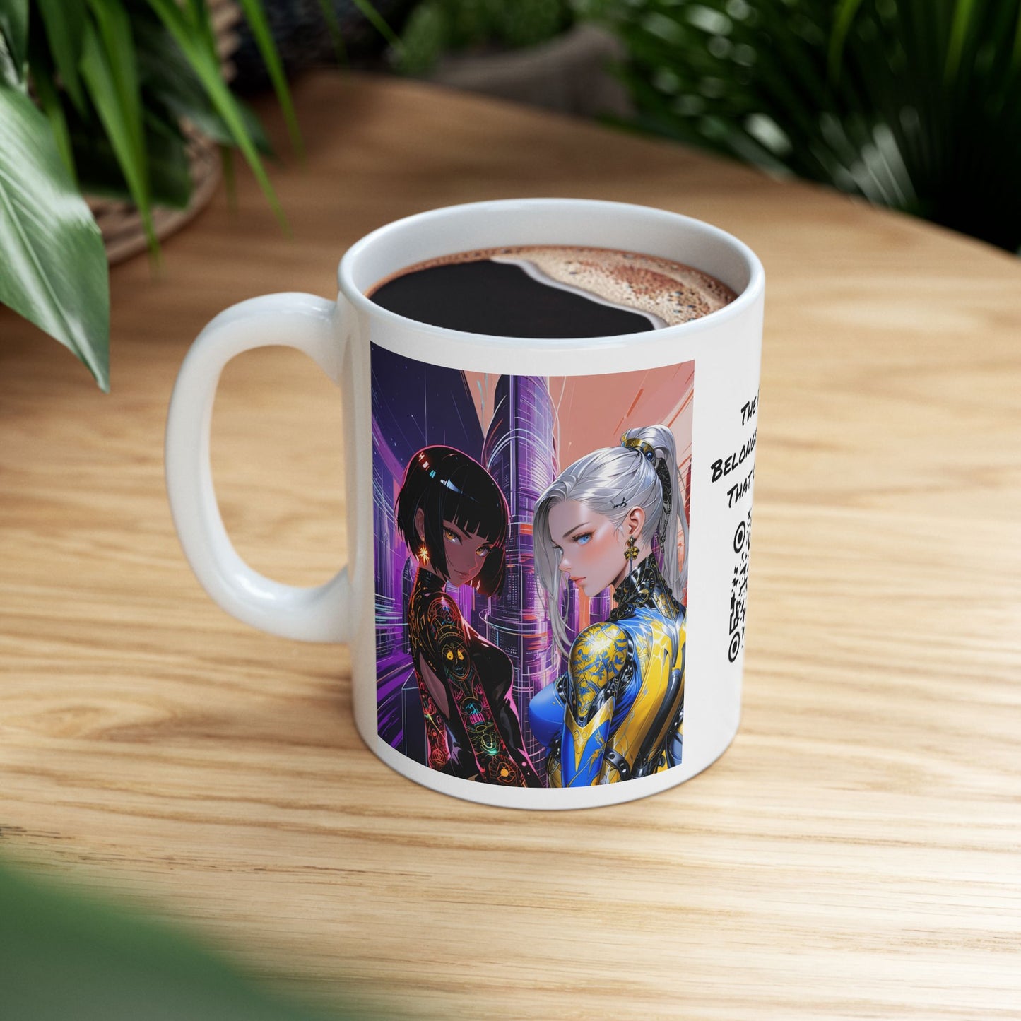 Void Riders | HD Graphic | Anime Style | Sci-Fi | Futuristic | Coffee | Tea | Hot Chocolate | 11oz | White Mug