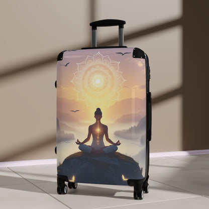Mindfulness Yoga & Meditation Suitcase - Stylish Luggage with Serenity Design