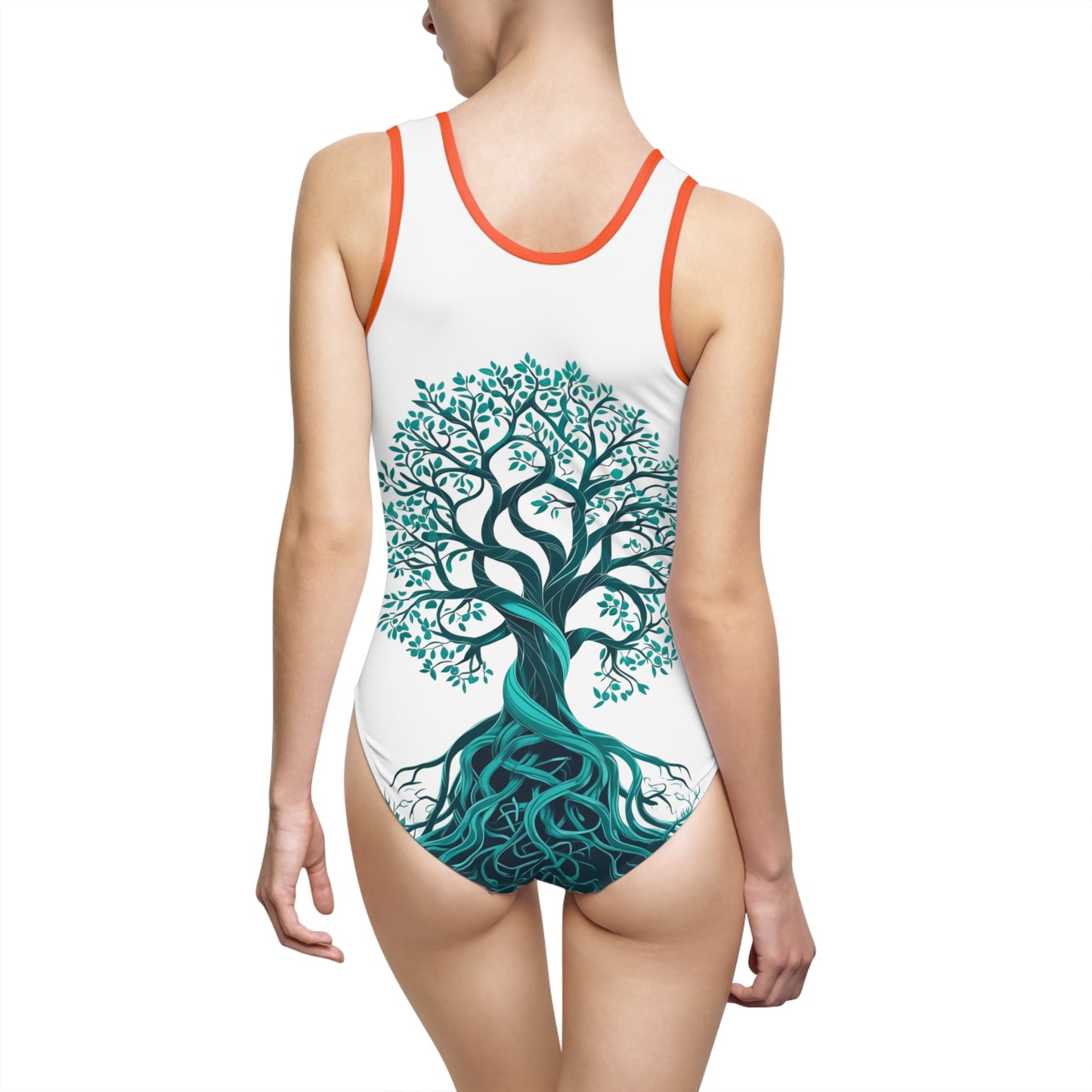 Tree Of Life Design Women's Classic One-Piece Swimsuit