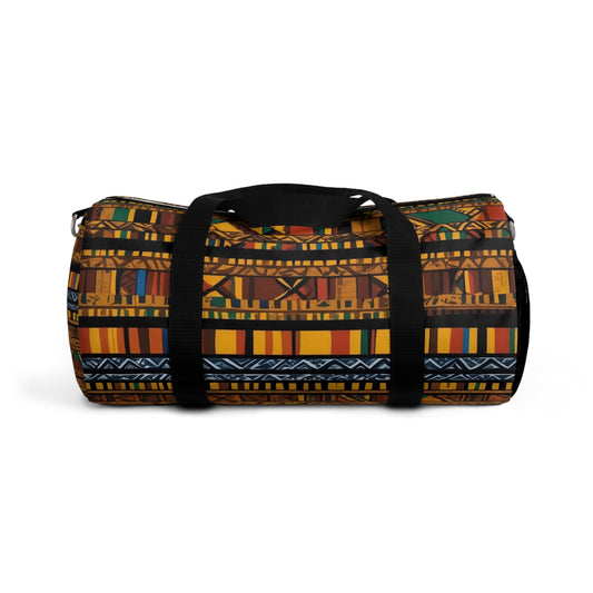 Vibrant African Inspired Pattern Duffel Bag - Stylish Sports & Travel Carryall
