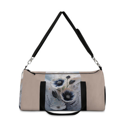 Elegant Floral Duffel Bag - Stylish Travel Companion for Any Adventure