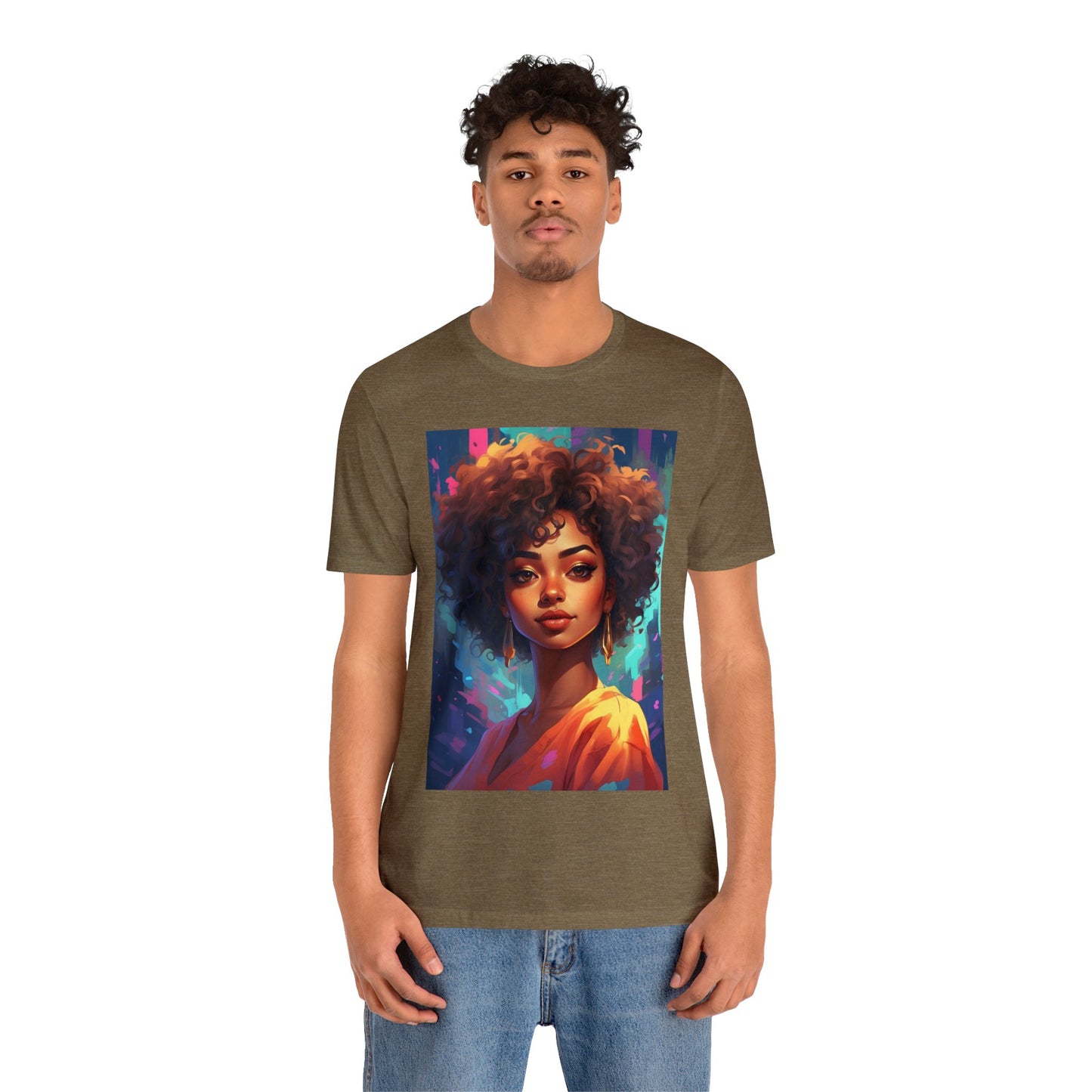 Yasmine Dreams | HD Graphic | Black Girl | Black Queens | Animated | Unisex | Men's | Women's | Tee | T-Shirt