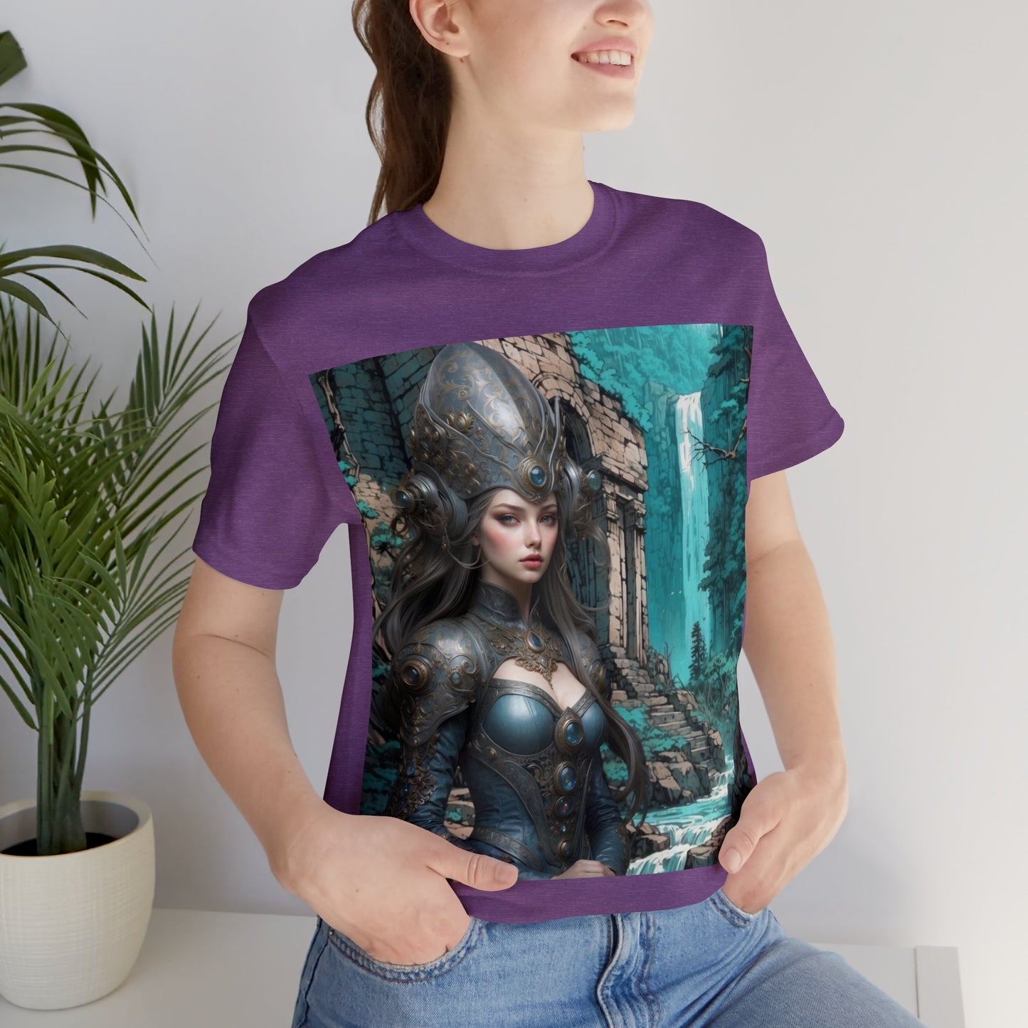 Warrior Princess | HD Graphic | Fantasy | Anime | Unisex | Men's | Women's | Tee | T-Shirt