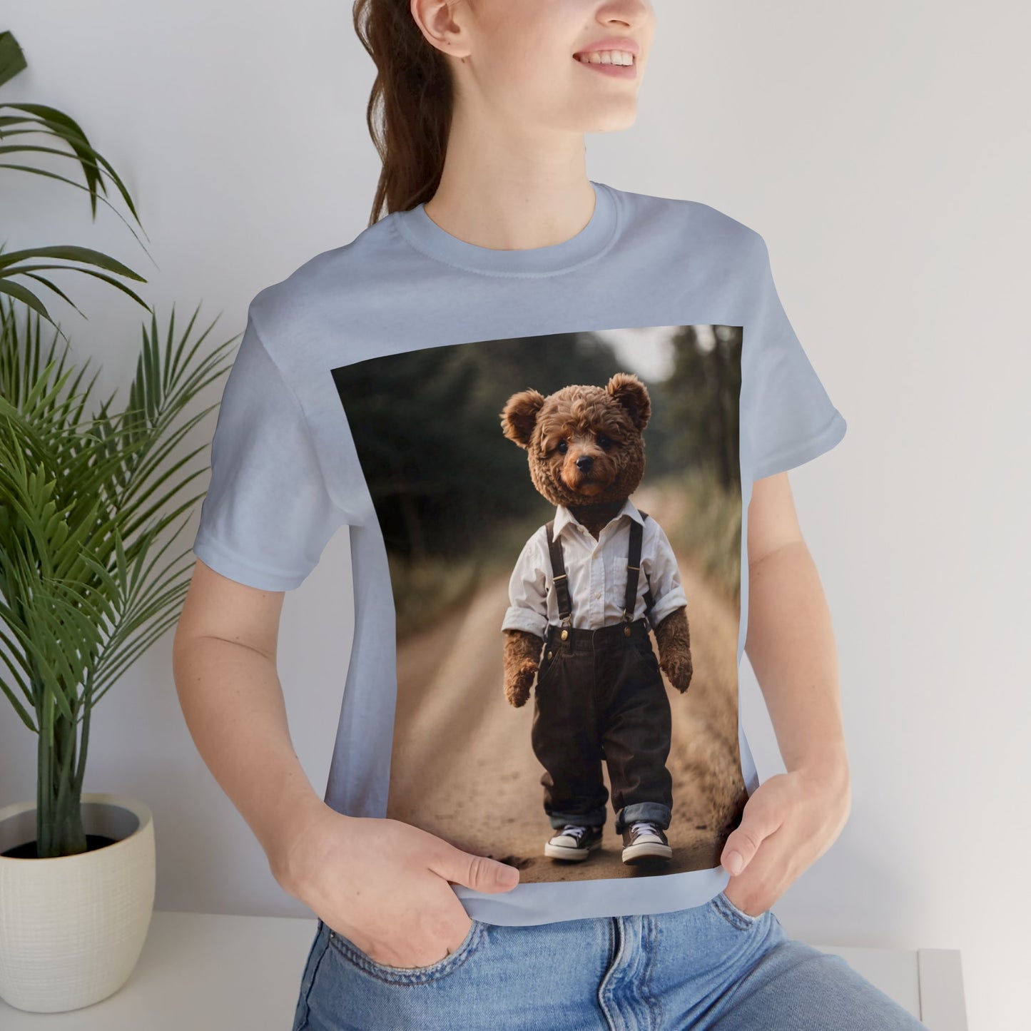 Theodore Edward Bear | Photorealism | Art | Cute| Teddy Bear| Ted E. Bear | HD Graphics | Unisex | Men's | Women's | Tee | T-Shirt