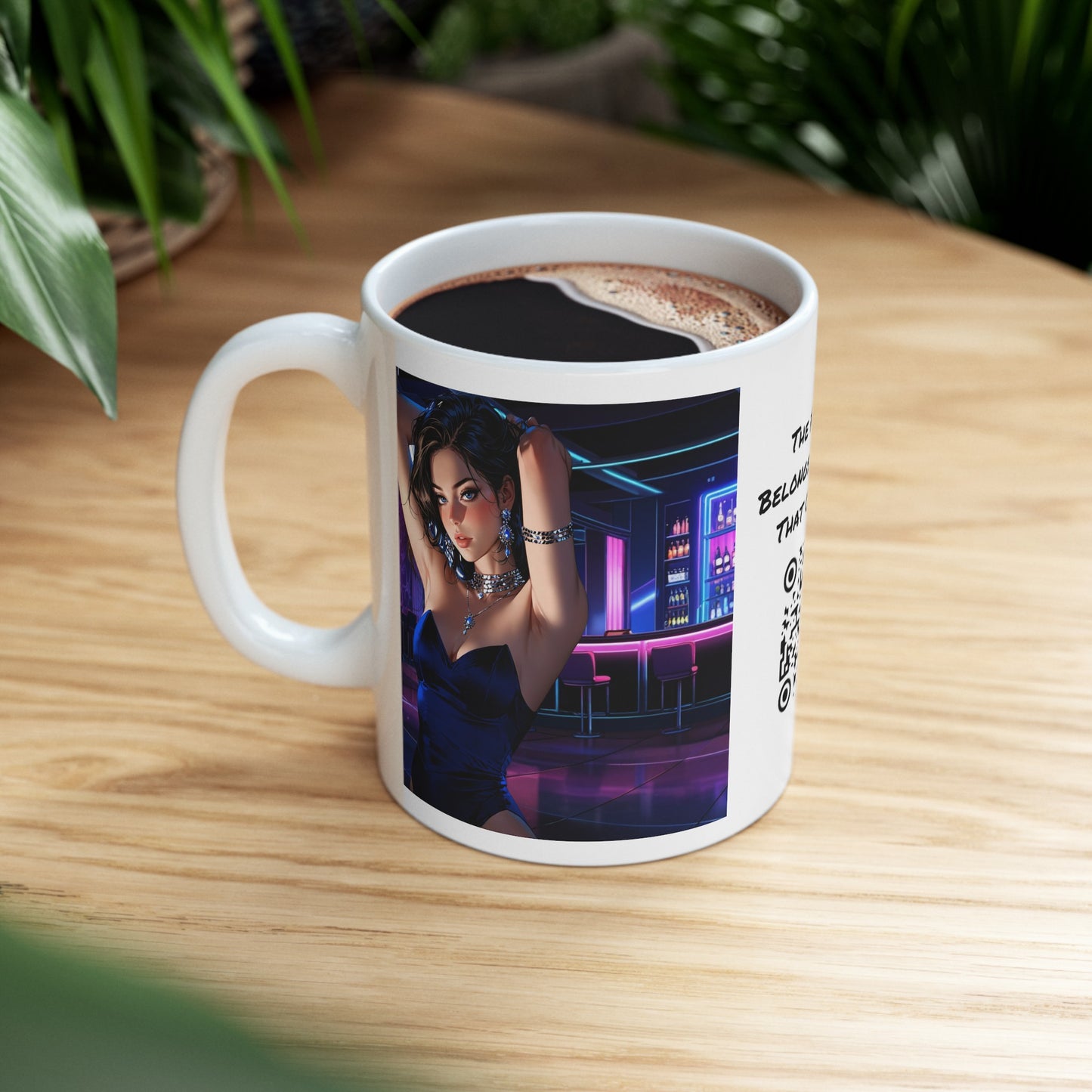 Before The Storm | HD Graphic | Anime | Waitress | Coffee | Tea | Hot Chocolate | 11oz | White Mug