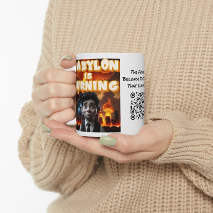 Revelation 18 | HD Graphic | Apocalypse | Coffee | Tea | Hot Chocolate | 11oz | White Mug