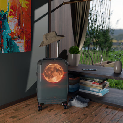 Moonlit Ocean Suitcase - Stylish Travel Luggage for Adventure Seekers
