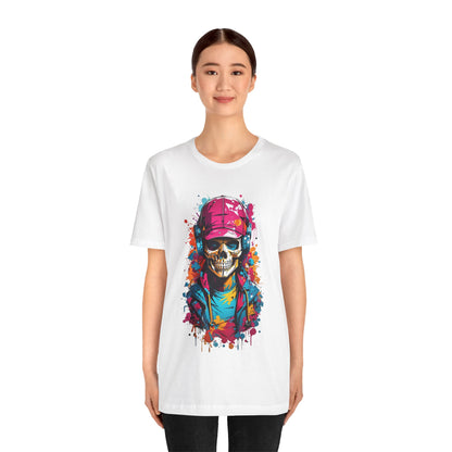 Colorful Skull | Gamer | Music | Intense | Unisex | Men's | Women's | Tee | T-Shirt
