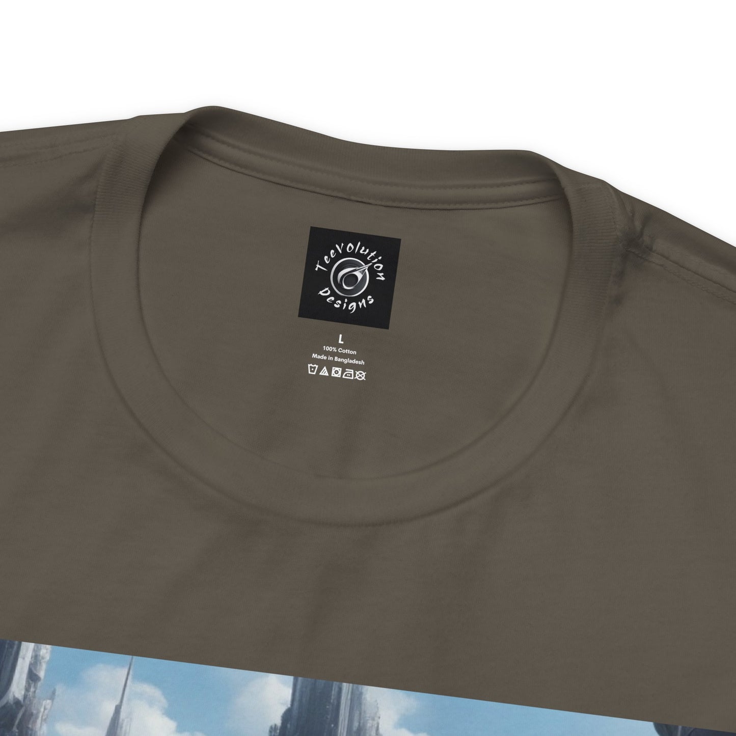 Afro-Future | HD Graphic | Sci-Fi | Black Character | Warrior | Unisex | Men's | Women's | Tee | T-Shirt