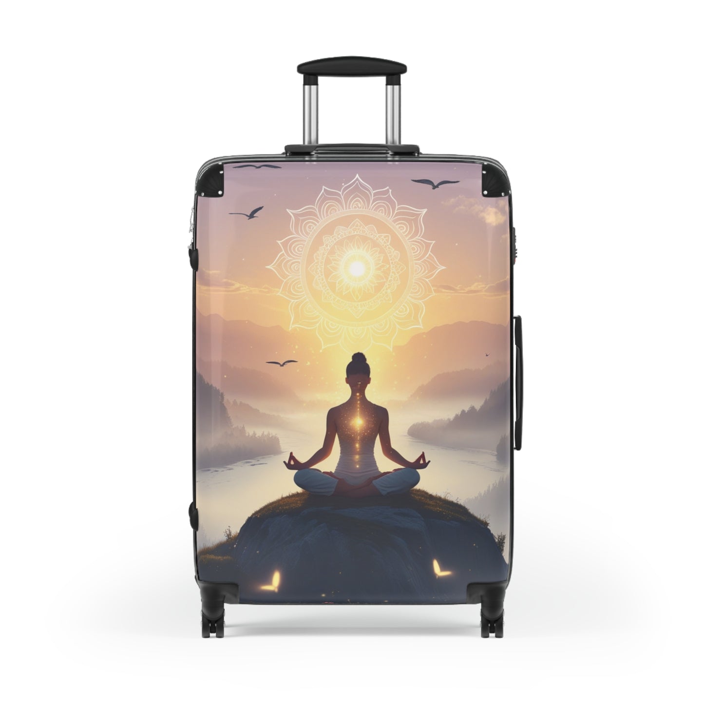 Mindfulness Yoga & Meditation Suitcase - Stylish Luggage with Serenity Design