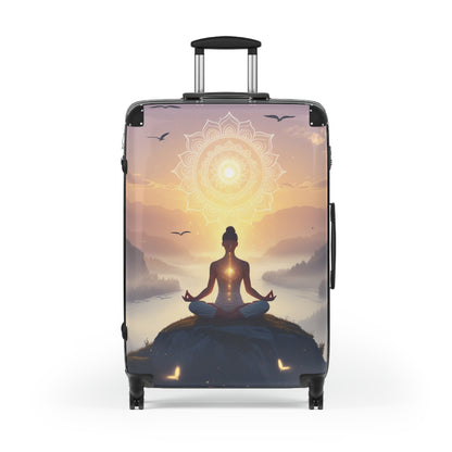 Mindfulness Yoga & Meditation Suitcase - Stylish Luggage with Serenity Design