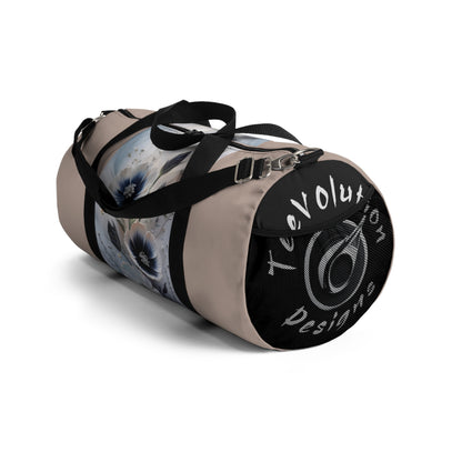 Elegant Floral Duffel Bag - Stylish Travel Companion for Any Adventure