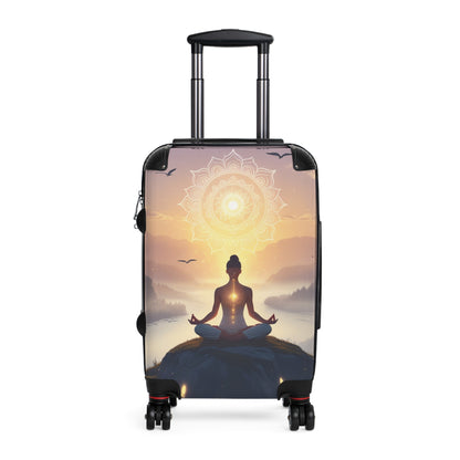 Mindfulness Yoga & Meditation Suitcase - Stylish Luggage with Serenity Design