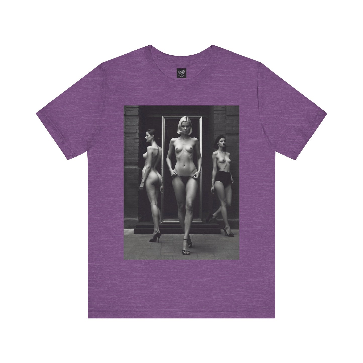 Black And White Beauties | Photorealism | Art | Nudes| Models | Fashion | HD Graphics | Unisex | Men's | Women's | Tee | T-Shirt