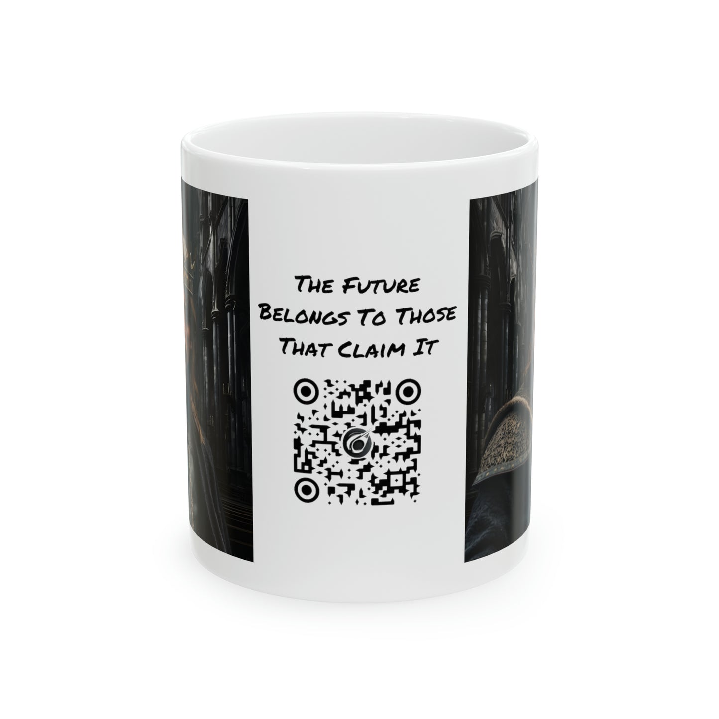 Uneasy Lies The Head | HD Graphic | King | Medieval | Coffee | Tea | Hot Chocolate | 11oz | White Mug