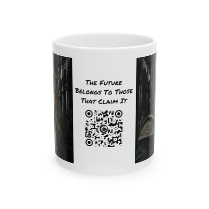 Uneasy Lies The Head | HD Graphic | King | Medieval | Coffee | Tea | Hot Chocolate | 11oz | White Mug
