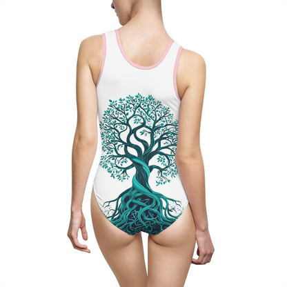 Tree Of Life Design Women's Classic One-Piece Swimsuit