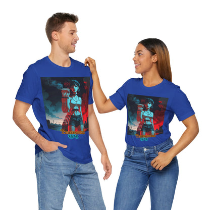 Transcend Fear Graphic Tee - Unisex Jersey Short Sleeve T-Shirt