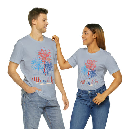Patriotic Gift | Fireworks | Independence Day | July 4th | July 14th |  Guillotine | USA | Freedom | America | Fourth of July | Bastille Day | France | Unisex | Men's | Women's | Tee | T-Shirt