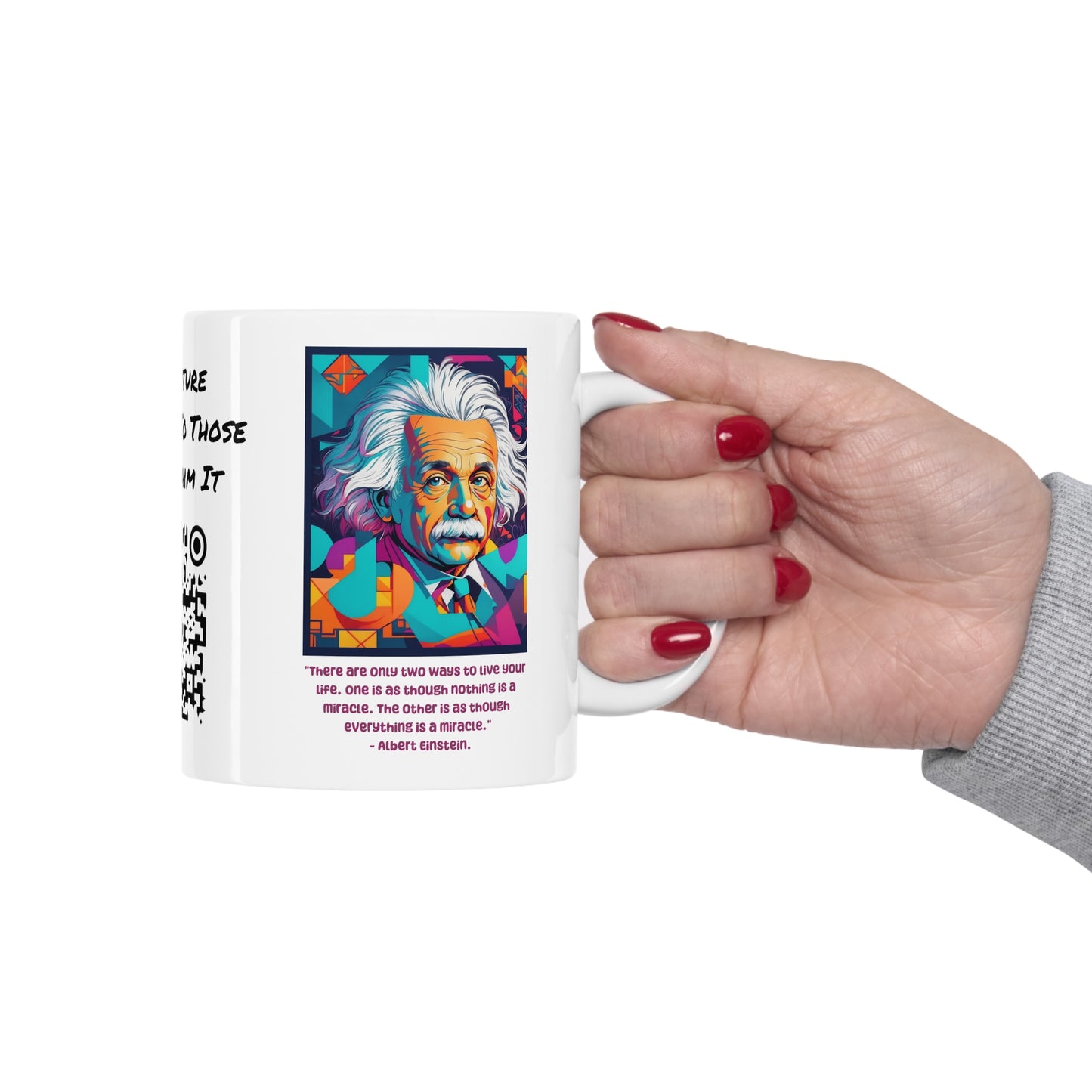 HD Graphics | Science | Geek Gift | Einstein | Ceramic Mug | 11oz