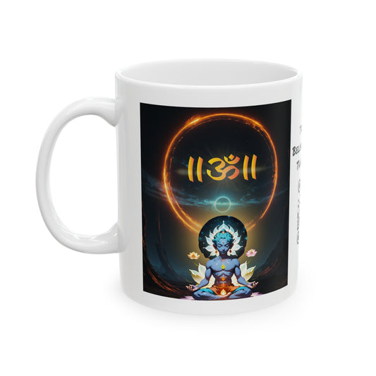 Ascension | HD Graphic | Yoga | Zen | Om |  Coffee | Tea | Hot Chocolate | 11oz | White Mug