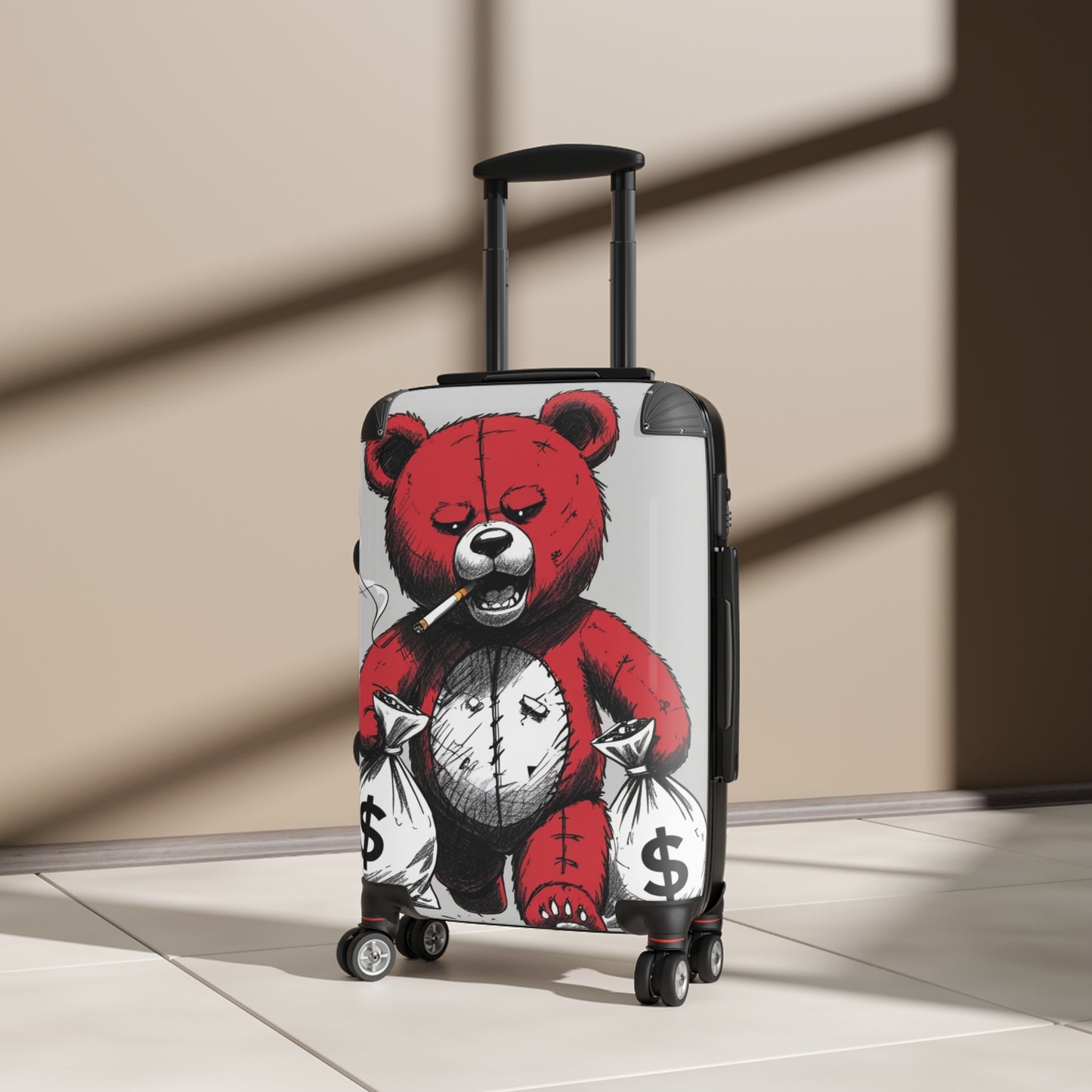 Cool Bear Design Carry-On Suitcase