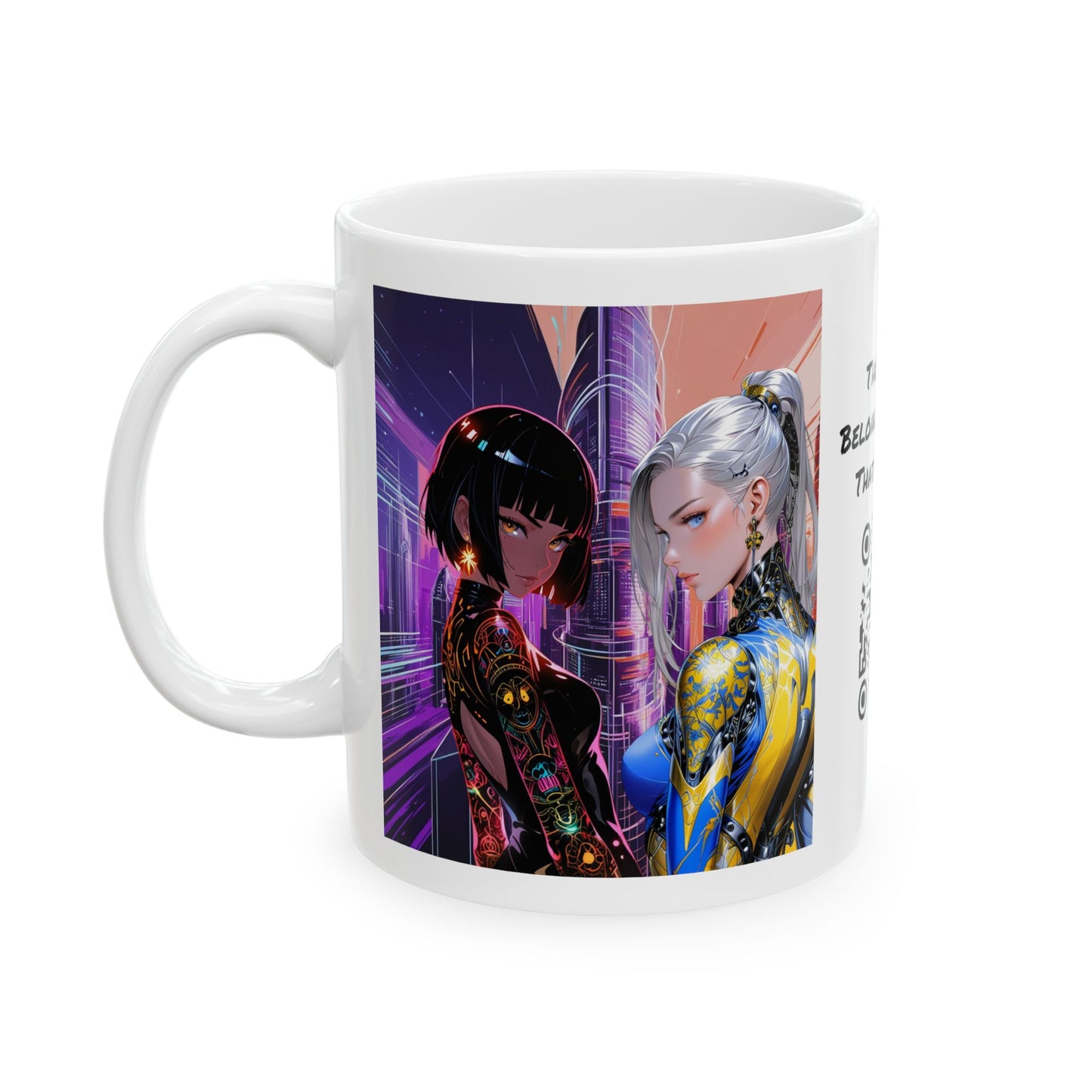 Void Riders | HD Graphic | Anime Style | Sci-Fi | Futuristic | Coffee | Tea | Hot Chocolate | 11oz | White Mug