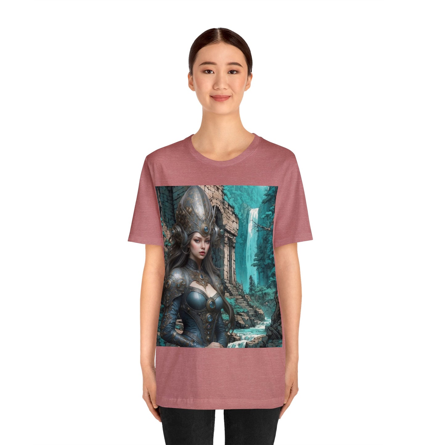 Warrior Princess | HD Graphic | Fantasy | Anime | Unisex | Men's | Women's | Tee | T-Shirt
