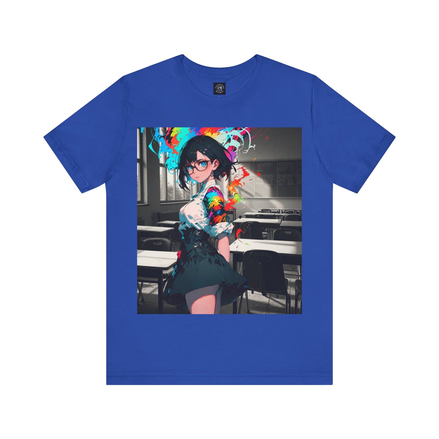 Back 2 Schoolgirl  | Anime | Mixed Medium | Unisex | Men's | Women's | Tee | T-Shirt