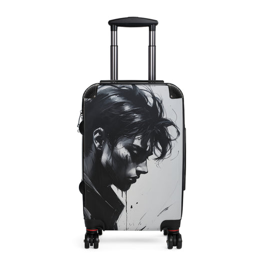 Anime Lover's Suitcase - Bold Graphic Design for Adventurers