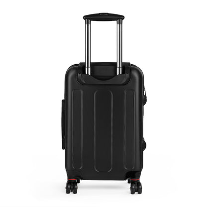 Floral Travel Suitcase - Elegant Carry-On for Stylish Journeys