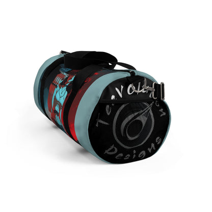 Transcend Fear Duffel Bag - Bold Graphic Design for Travel and Gym