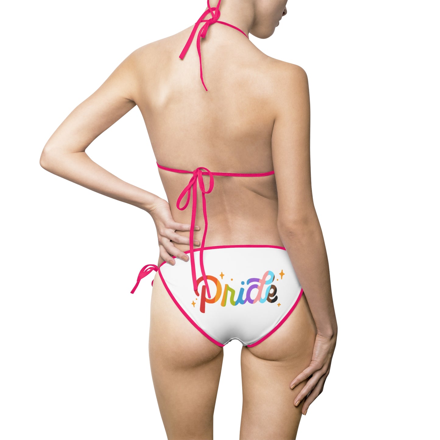 Pride Rainbow Women's Bikini Swimsuit - Celebrate Love & Equality