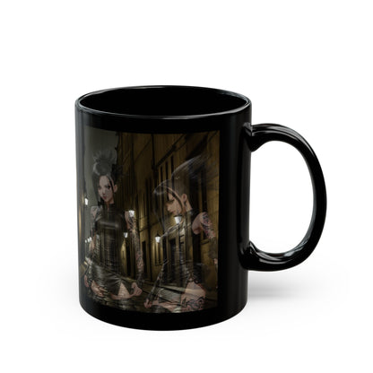 Ghosts of Gothica | Anime Gift | Fantasy Girls | Dark Daze | Sci Fi | Futuristic | HD Graphics | Coffee | Tea | Hot Chocolate | Ceramic Mug | 11oz | Mug