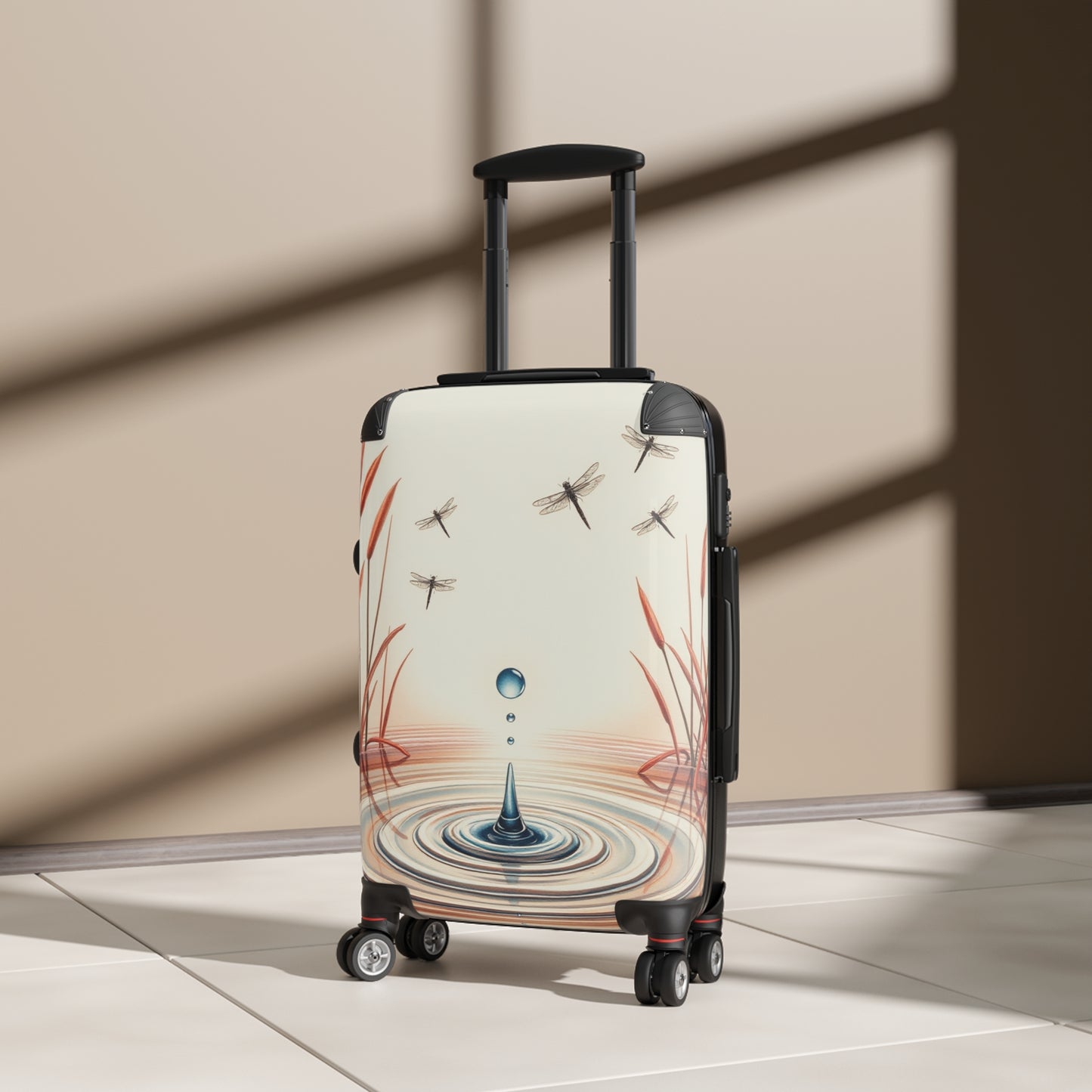 Tranquil Waters Suitcase for Travel Enthusiasts