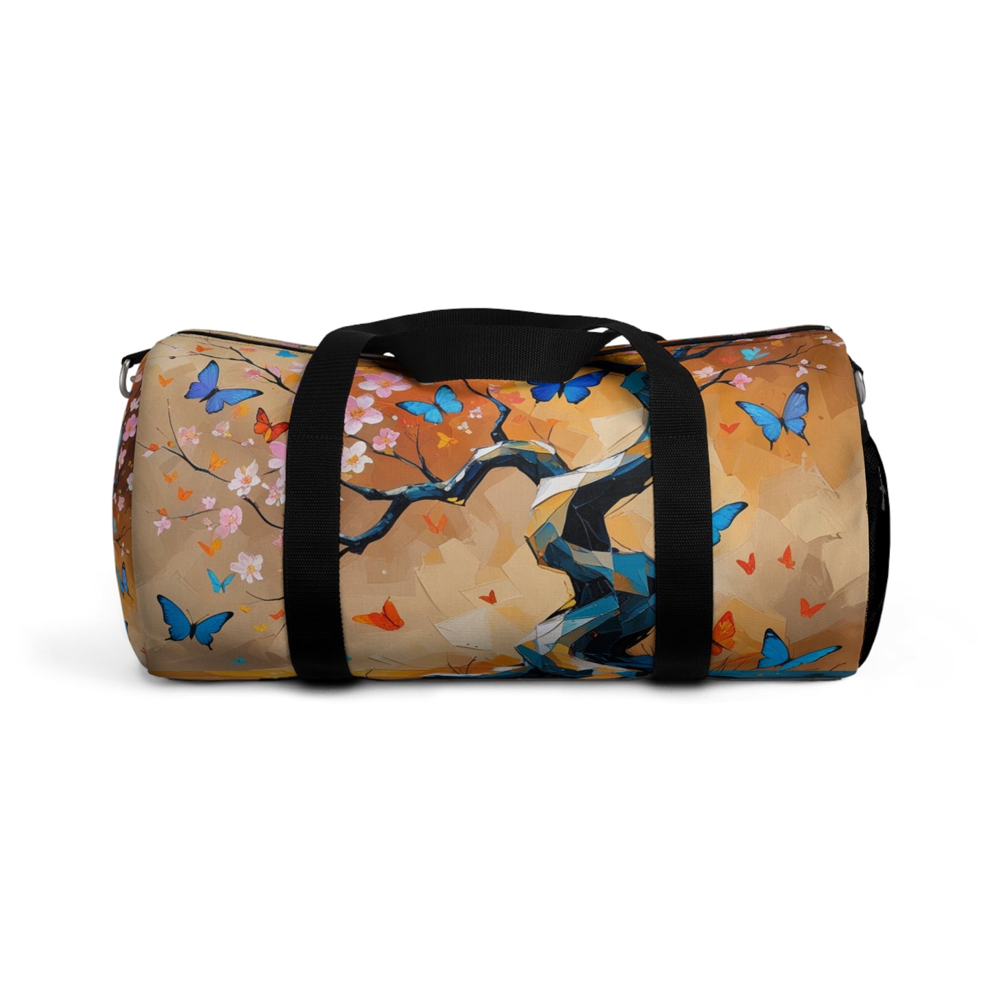 Colorful Butterfly Duffel Bag - Vibrant Travel Companion for Nature Lovers