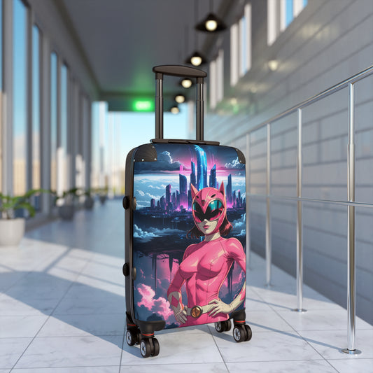 Vibrant Anime-Inspired Suitcase - Perfect for Vacations & Getaways
