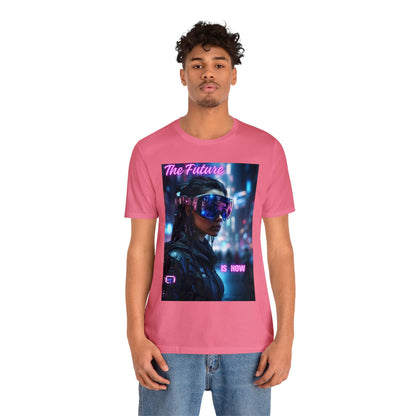 The Future Is Now | Anime Gift | Fantasy Girl |Cyberpunk | Sci Fi | Futuristic | HD Graphics | Unisex | Men's | Women's | Tee | T-Shirt