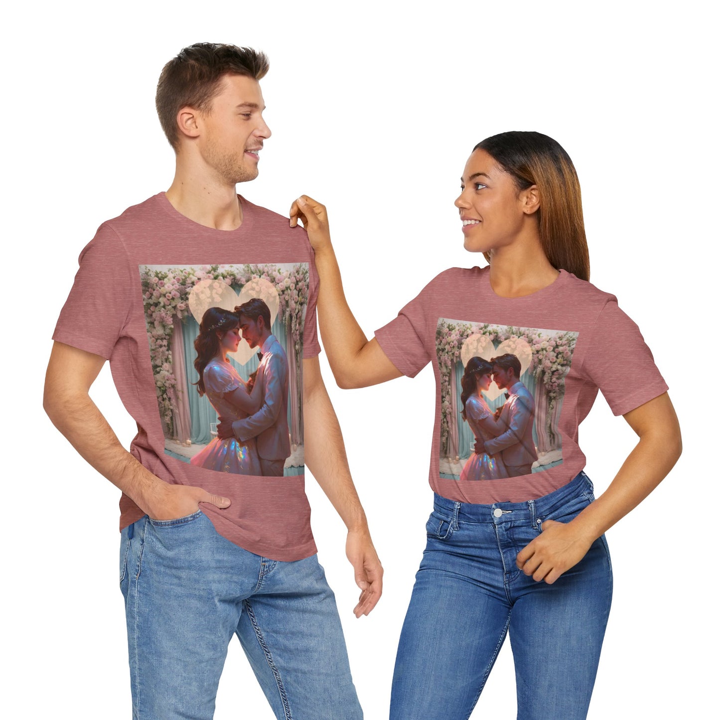 Love Is The Message | HD Graphic | Romance | Wedding | Engagement | Proposal | Unisex | Men's | Women's | Tee | T-Shirt