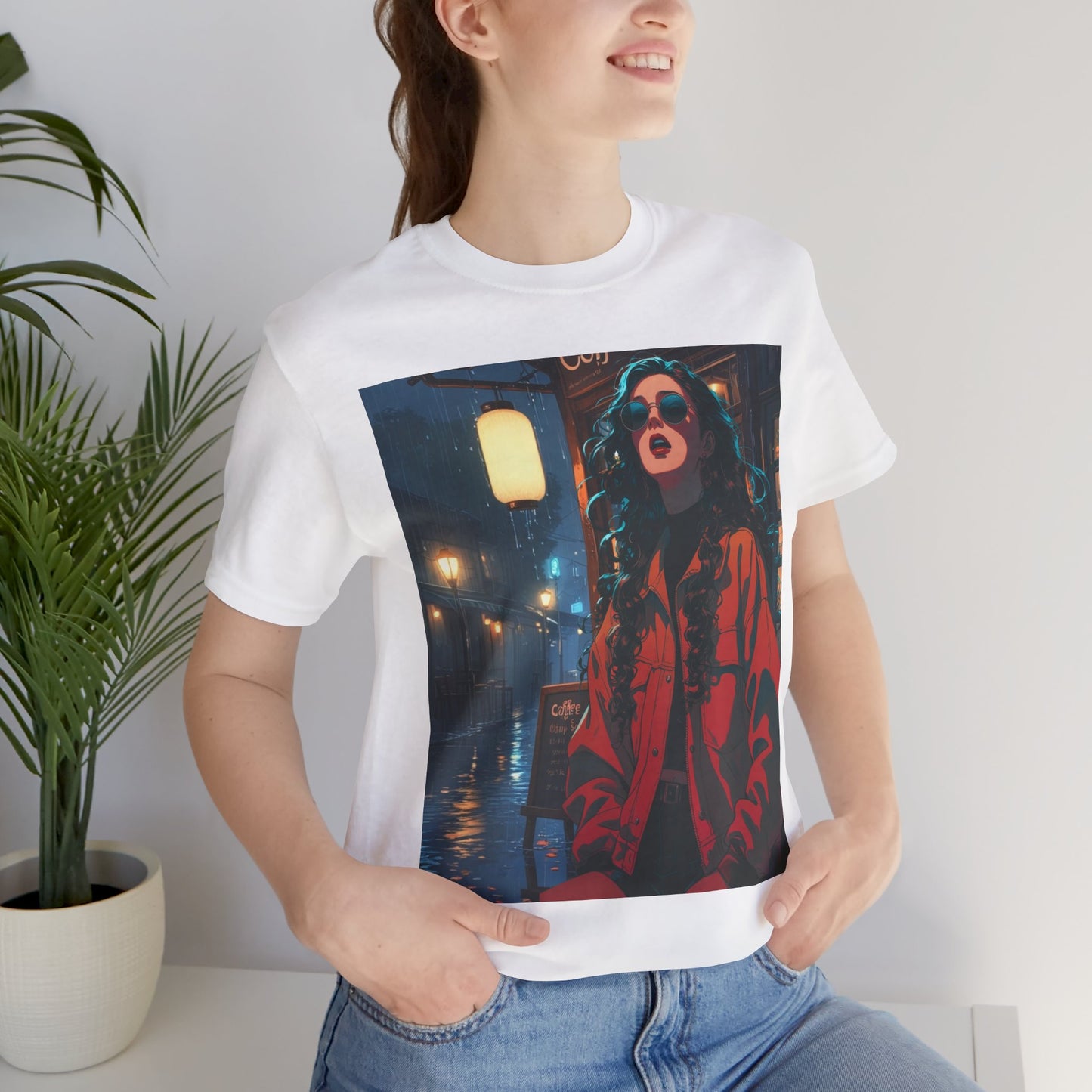 Coffee Date Graphic Tee - Unisex Jersey Short Sleeve Shirt