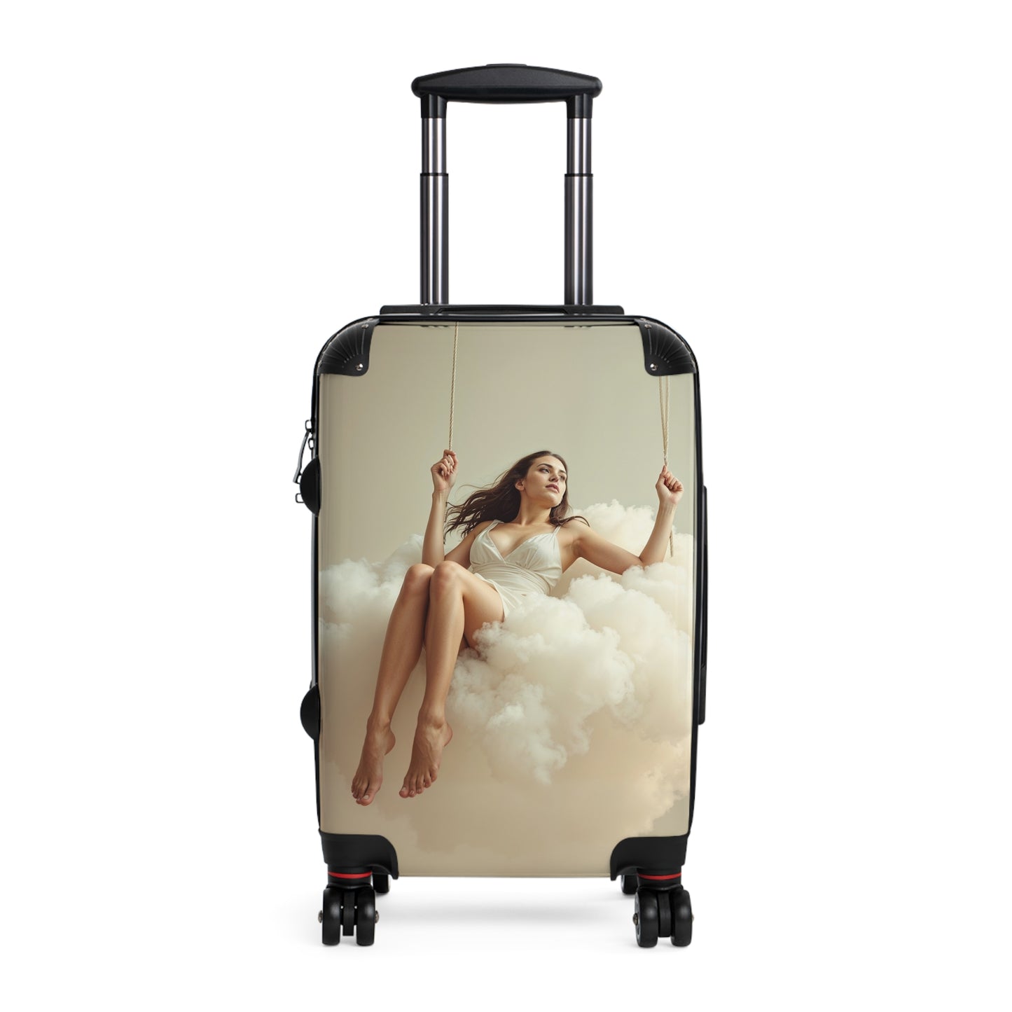 Dreamy Cloud Swing Suitcase - Travel in Style with Whimsical Design