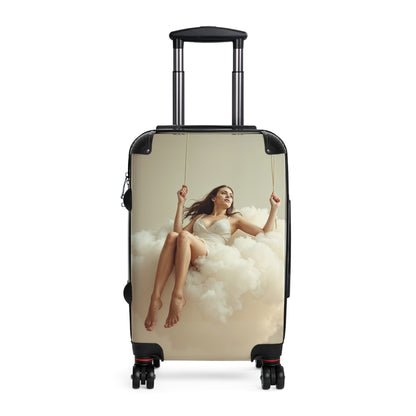 Dreamy Cloud Swing Suitcase - Travel in Style with Whimsical Design