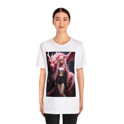 Dragon Lady | Fantasy | Anime | Gamer | HD Graphic | Unisex | Men's | Women's | Tee | T-Shirt